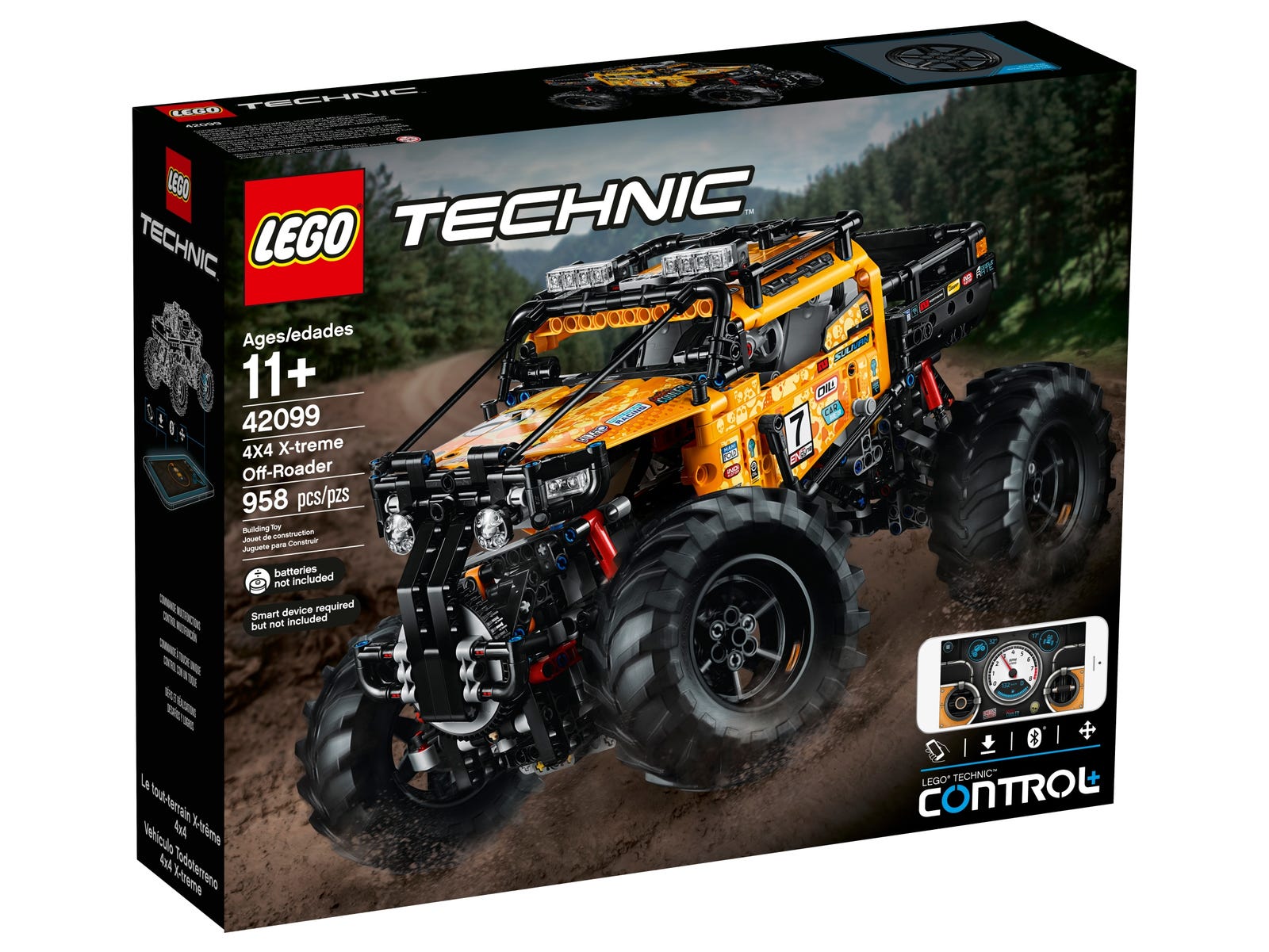 LEGO 4X4 X-treme Off-Roader (42099), this is how it looked before I massacred it